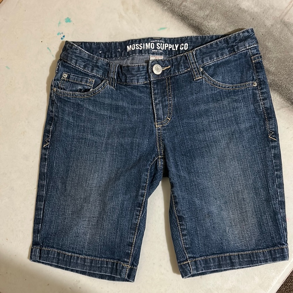 Mossimo Supply Co Denim Bermuda Shorts